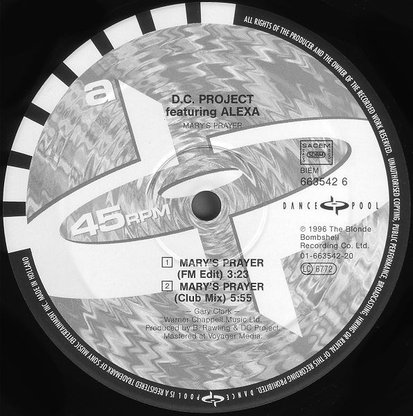 DC Project Featuring Alexa - Mary's Prayer | Dance Pool (DAN 663542 6) - 3