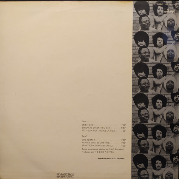 Ohio Players - Skin Tight | Mercury (63 38 497) - 2