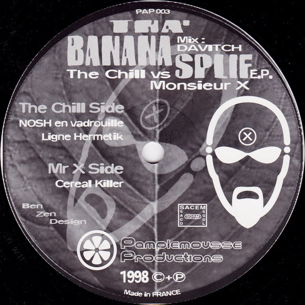 The Chill Vs Monsieur X - Tha' Banana Splif E.P. | Pamplemousse Productions (PAP 003) - main The Chill Vs Monsieur X - Tha' Banana Splif E.P. | Pamplemousse Productions (PAP 003) - main