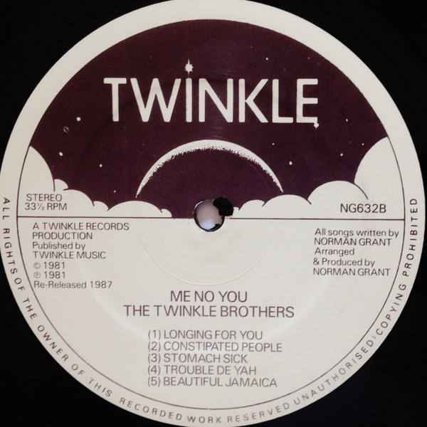 Twinkle Brothers - Me No You - You No Me | Twinkle Music (NG 632) - 4 Twinkle Brothers - Me No You - You No Me | Twinkle Music (NG 632) - 4