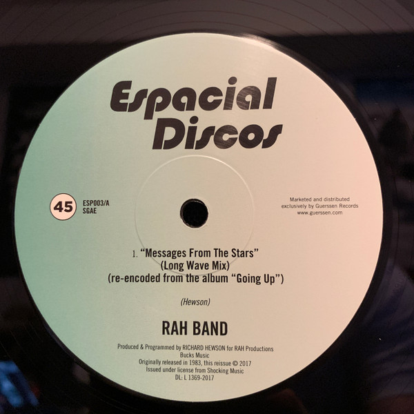 RAH Band - Messages From The Stars | Espacial Discos (ESP003) - 2