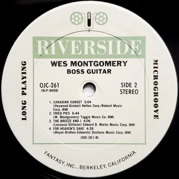 Wes Montgomery - Boss Guitar | Original Jazz Classics (OJC-261) - 4
