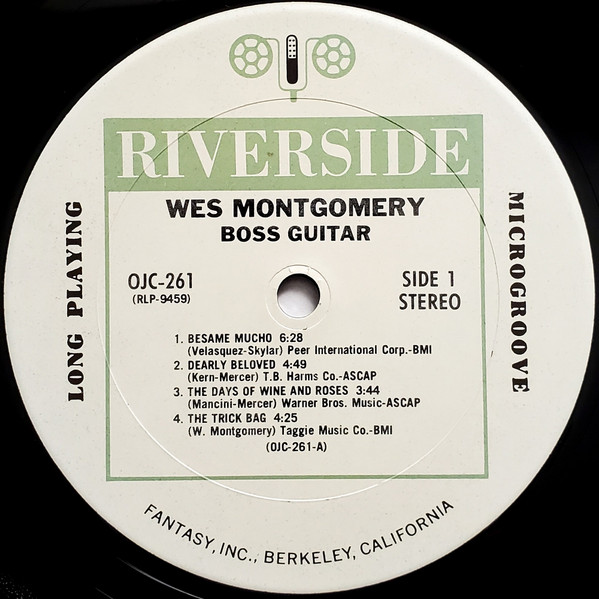 Wes Montgomery - Boss Guitar | Original Jazz Classics (OJC-261) - 3
