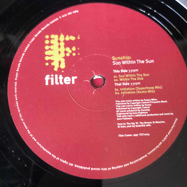 Sunship - Sun Within The Sun | Filter (FILT 013) - 3