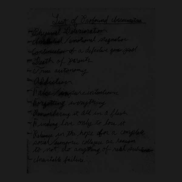 Drunkdriver / Mattin - List Of Profound Insecurities | Badmaster Records (BM0017) - main