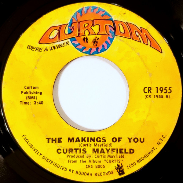 Curtis Mayfield - (Don't Worry) If There's A Hell Below We're All Going To Go | Curtom (CR 1955) - 2