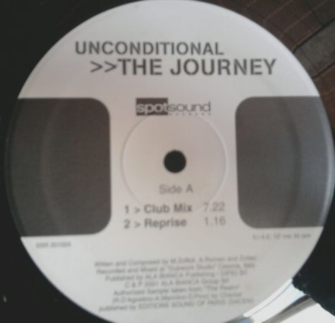 Unconditional - The Journey | Spotsound Records (SSR 201003) - 2