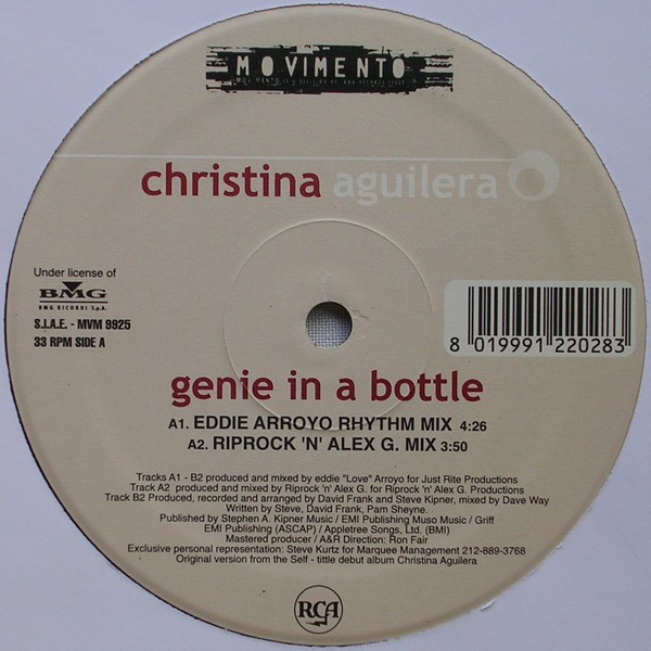 Christina Aguilera - Genie In A Bottle (The Remixes) | Movimento (MVM 9925) - main
