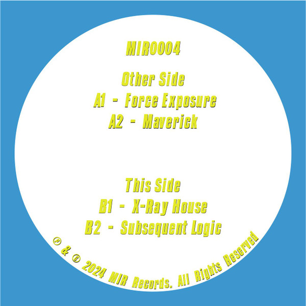 Mike Inzinger - Ice Age | MIR Records (MIR0004) - 2 Mike Inzinger - Ice Age | MIR Records (MIR0004) - 2