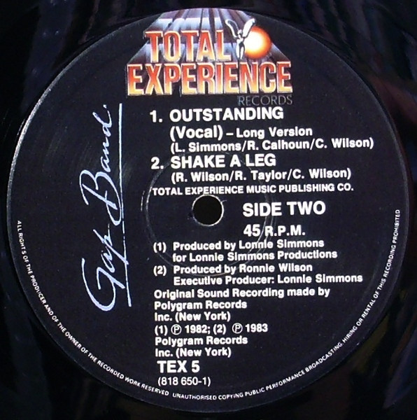 The Gap Band - Someday | Total Experience Records (TEX 5) - 4 The Gap Band - Someday | Total Experience Records (TEX 5) - 4