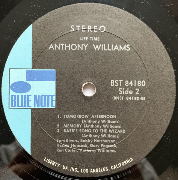 Anthony Williams - Life Time | Blue Note (BST 84180) - 4