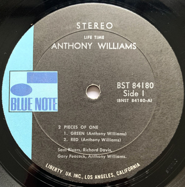 Anthony Williams - Life Time | Blue Note (BST 84180) - 3