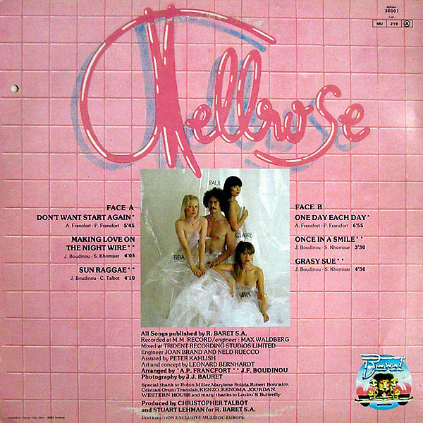 Mellrose - Mellrose | Baret (36001) - 2 Mellrose - Mellrose | Baret (36001) - 2