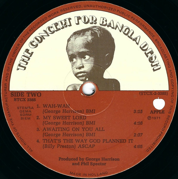 Various - The Concert For Bangla Desh | Apple Records (STCX 3385) - 4 Various - The Concert For Bangla Desh | Apple Records (STCX 3385) - 4