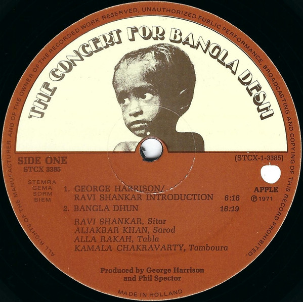 Various - The Concert For Bangla Desh | Apple Records (STCX 3385) - 3 Various - The Concert For Bangla Desh | Apple Records (STCX 3385) - 3