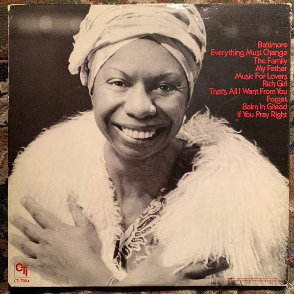 Nina Simone - Baltimore | CTI Records (CTI 7084) - 2 Nina Simone - Baltimore | CTI Records (CTI 7084) - 2