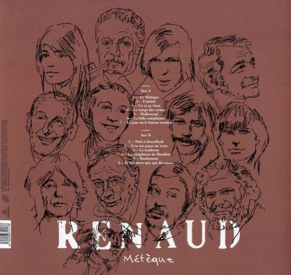 Renaud - Métèque | Parlophone (0190296311178) - 2