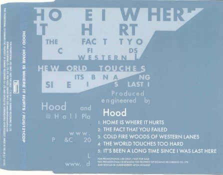 Hood - Home Is Where It Hurts | Domino (RUG121CDP)