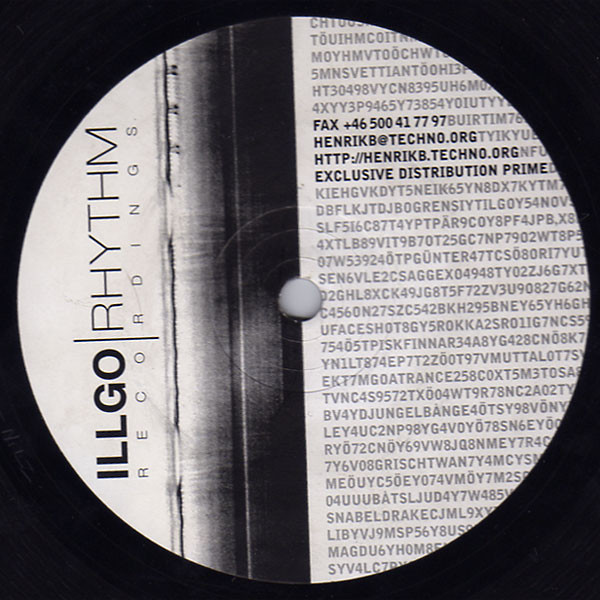 Henrik B - Force Majeure | Illgorhythm Recordings (ill1202) - 2