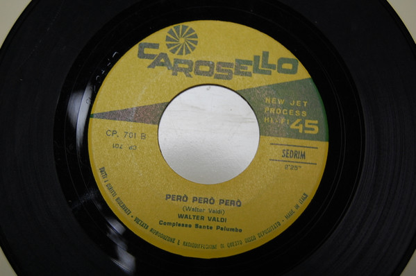 Walter Valdi - La Gh'ha Ona Faccia | Carosello (cp 701) - 3