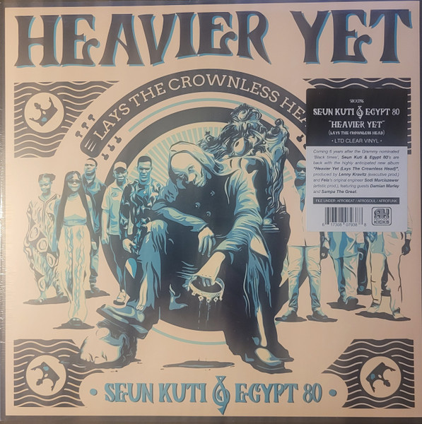 Seun Kuti + Egypt 80 - Heavier Yet (Lays The Crownless Head) | Knitting Factory Records (RKX096)