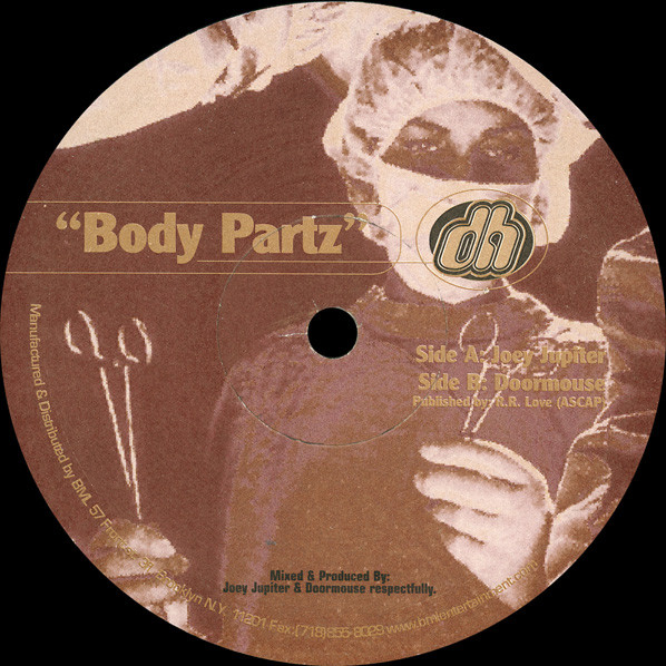 Joey Jupiter / Doormouse - Body Partz | Digitalhut Sounds (DHS005-6) - main Joey Jupiter / Doormouse - Body Partz | Digitalhut Sounds (DHS005-6) - main