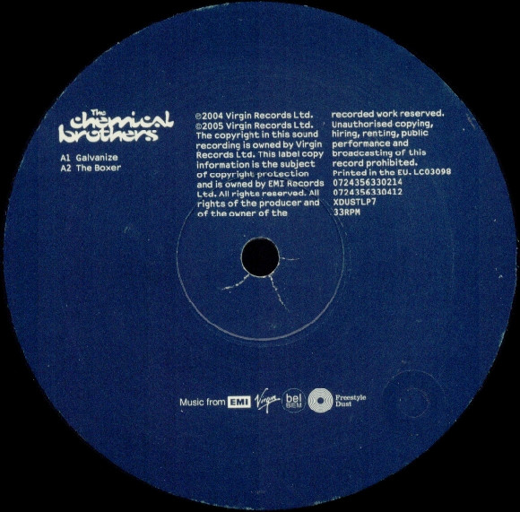 The Chemical Brothers - Push The Button | Freestyle Dust (XDUSTLP7) - 3