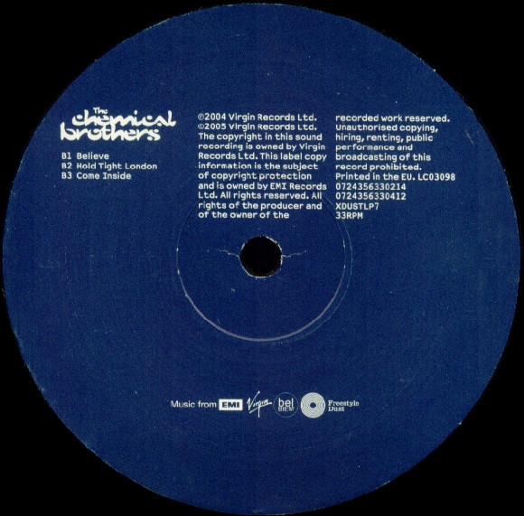 The Chemical Brothers - Push The Button | Freestyle Dust (XDUSTLP7) - 4