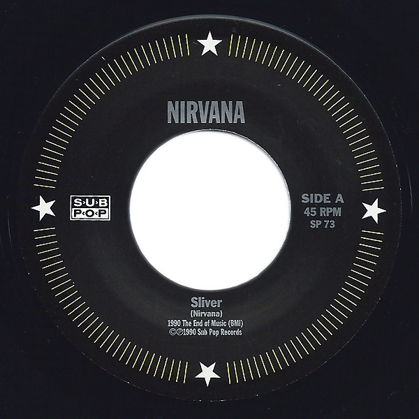 Nirvana - Sliver b/w Dive | Sub Pop (SP73) - 3