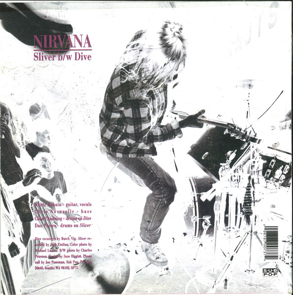 Nirvana - Sliver b/w Dive | Sub Pop (SP73) - 2