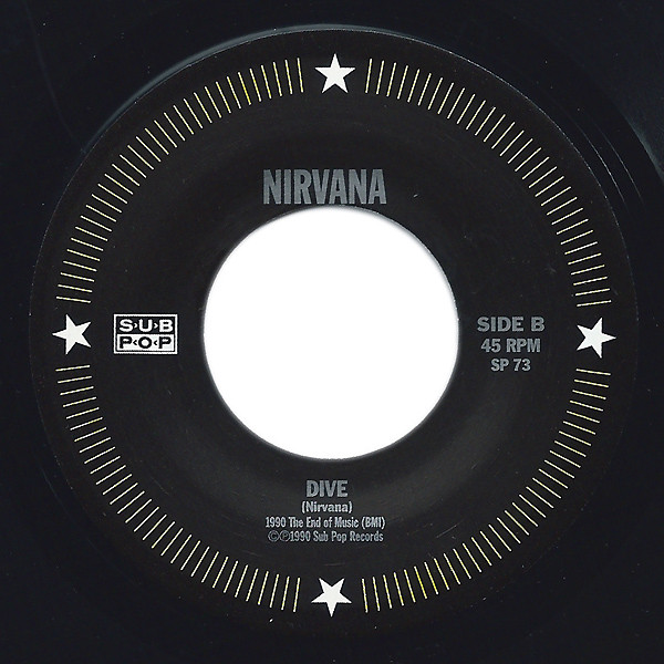 Nirvana - Sliver b/w Dive | Sub Pop (SP73) - 4