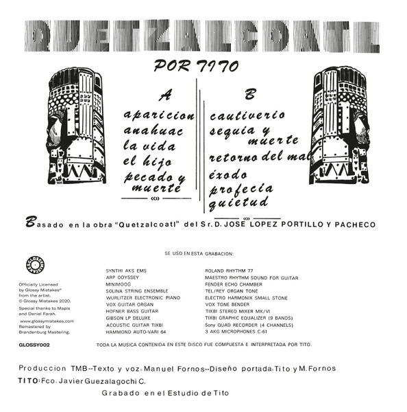 Tito - Quetzalcoatl | Glossy Mistakes (GLOSSY002) - 2 Tito - Quetzalcoatl | Glossy Mistakes (GLOSSY002) - 2