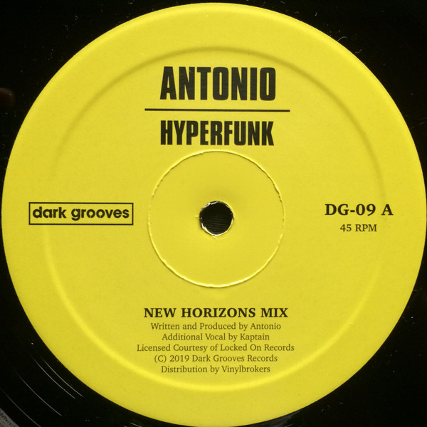 Antonio - Hyperfunk | Dark Grooves Records (DG-09)