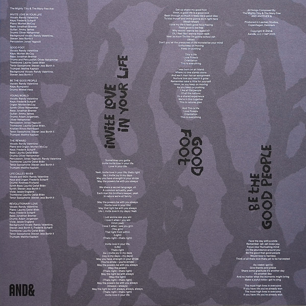 The Mighty Tiny & The Many Few - Be The Good People | ÅND& (#A001) - 4 The Mighty Tiny & The Many Few - Be The Good People | ÅND& (#A001) - 4