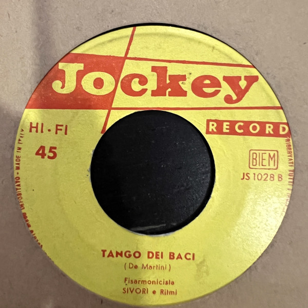 Sivori - Melodico Tango / Tango Dei Baci | Jockey Record (JS 1028) - 2