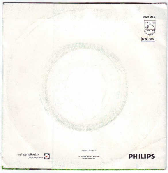 Di Quinto Rocco - Je T'aime Bien Papa (Ti Voglio Molto Bene Papa) | Philips (6021 263) - 2