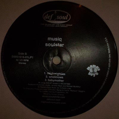 Musiq Soulchild - Soulstar | Def Soul (B0001616-01) - 3