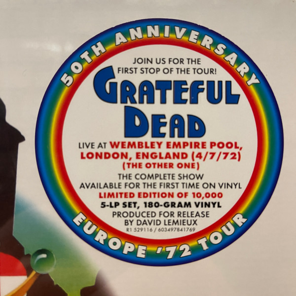 The Grateful Dead - Wembley Empire Pool, London, England 4/7/72 | Grateful Dead Productions (603497841769) - 2 The Grateful Dead - Wembley Empire Pool, London, England 4/7/72 | Grateful Dead Productions (603497841769) - 2