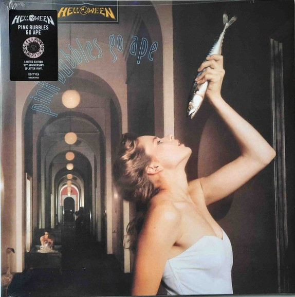 Helloween - Pink Bubbles Go Ape - Vinilo Splatter Rosa/Negro | BMG (BMGCATLP62C)