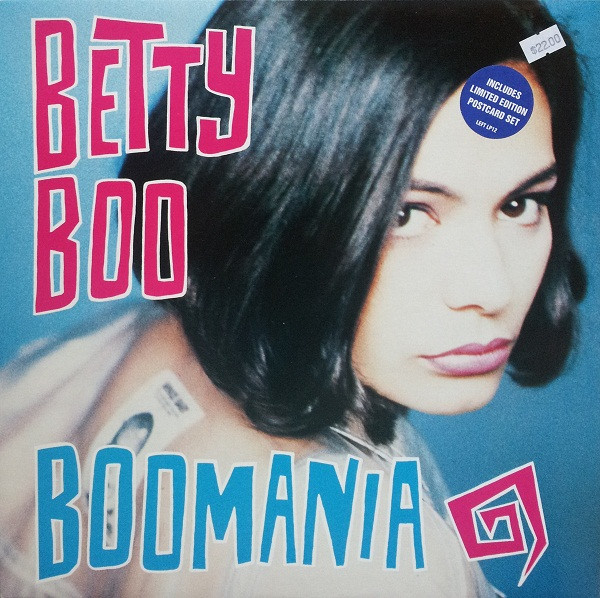 Betty Boo - Boomania | Rhythm King (LEFT LP12) - main