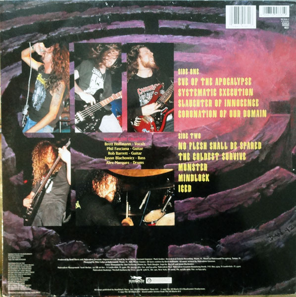 Malevolent Creation - Retribution | Roadracer Records (RC 9181-1) - 2