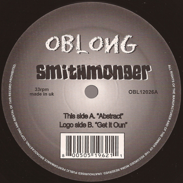 Smithmonger - Abstract | Oblong Records (OBL 12026) - main Smithmonger - Abstract | Oblong Records (OBL 12026) - main