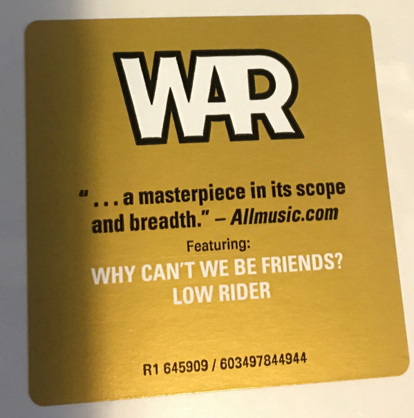 War - Why Can't We Be Friends? | Avenue Records (603497844944) - 2 War - Why Can't We Be Friends? | Avenue Records (603497844944) - 2