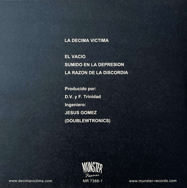 Décima Víctima - Singles | Munster Records (MR 7388) - 4 Décima Víctima - Singles | Munster Records (MR 7388) - 4