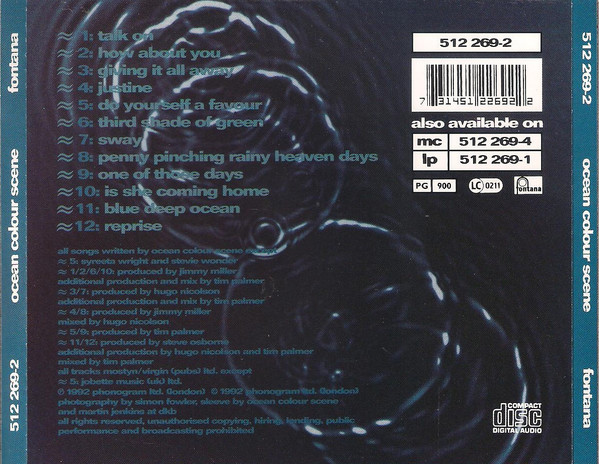 Ocean Colour Scene - Ocean Colour Scene | Fontana (512 269-2) - 2