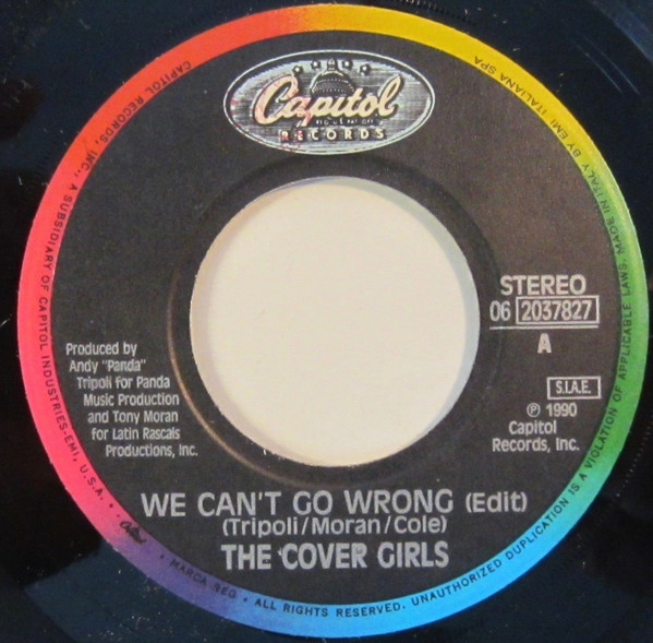 The Cover Girls - We Can't Go Wrong | Capitol Records (06 2037827) - 3