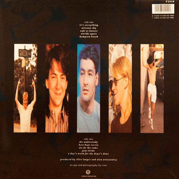 China Crisis - What Price Paradise | Virgin (V2410) - 2 China Crisis - What Price Paradise | Virgin (V2410) - 2