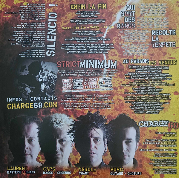 Charge 69 - Resistance Electrique | Combat Rock (CR088LP) - 4