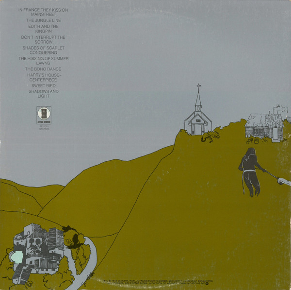 Joni Mitchell - The Hissing Of Summer Lawns [Vinyl] | Asylum Records (7E-1051) - 2