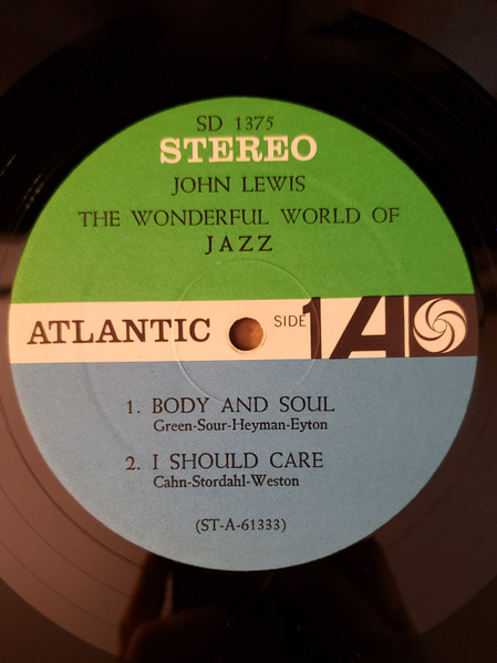 John Lewis - The Wonderful World Of Jazz | Atlantic (SD 1375) - 4 John Lewis - The Wonderful World Of Jazz | Atlantic (SD 1375) - 4
